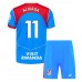 Atletico Madrid Thiago Almada #11 Tredjedraktsett Barn 2025-26 Korte ermer (+ Korte bukser)